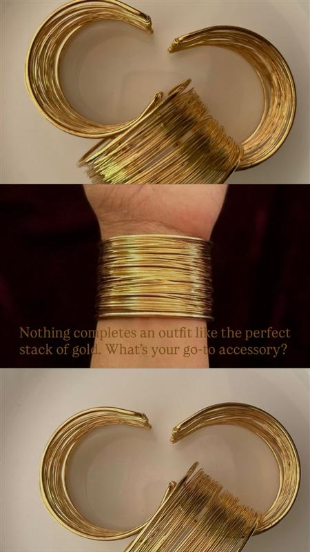 Velvet Gold Bracelet